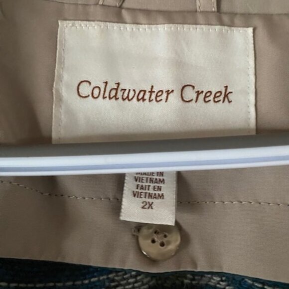 Coldwater Creek All Seasons Coat 2xl - Picture 4 of 6